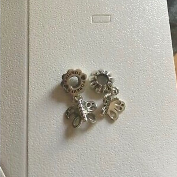 Pandora Best friend butterfly charms - Picture 1 of 1